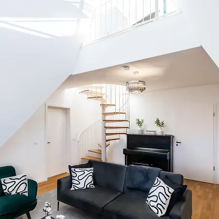 Nestup - 130 Qm Maisonette-penthouse - Dachterrasse Mit Exklusivem Panoramablick Hannover
