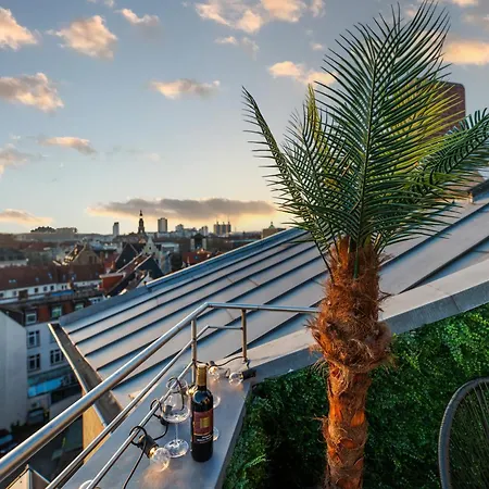 Apartment 130 Qm Maisonette-penthouse - Dachterrasse Mit Exklusivem Panoramablick