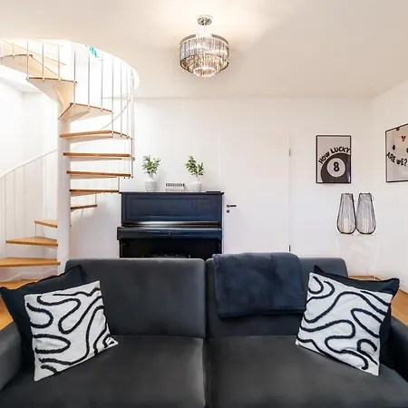 130 Qm Maisonette-penthouse - Dachterrasse Mit Exklusivem Panoramablick