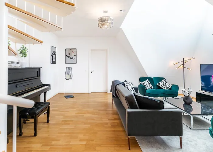 Apartamento 130 Qm Maisonette-penthouse - Dachterrasse Mit Exklusivem Panoramablick